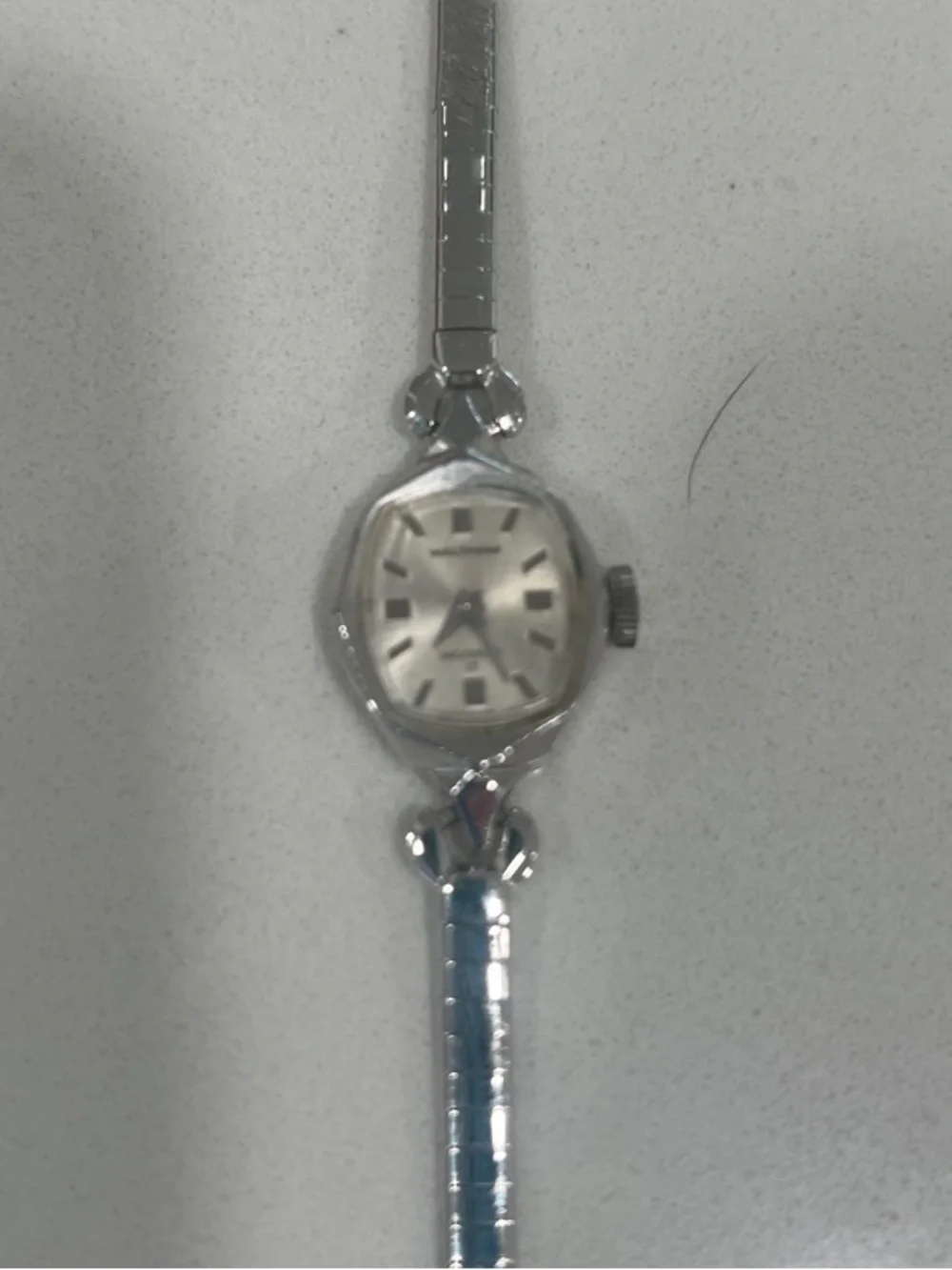 Vintage Waltham Women's Silver Bracelet Watch